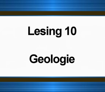 Les 10 Geologie